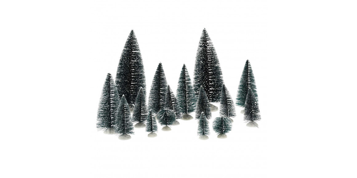 N/y decorate objects KOOPMAN XMAS TREE SET 16 PCS (205863) (ABG102170)