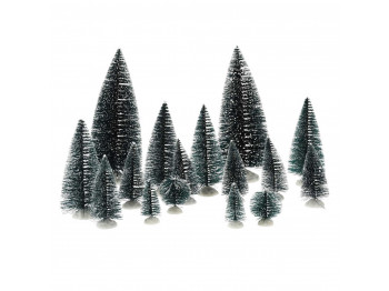 N/y decorate objects KOOPMAN XMAS TREE SET 16 PCS (205863) (ABG102170)