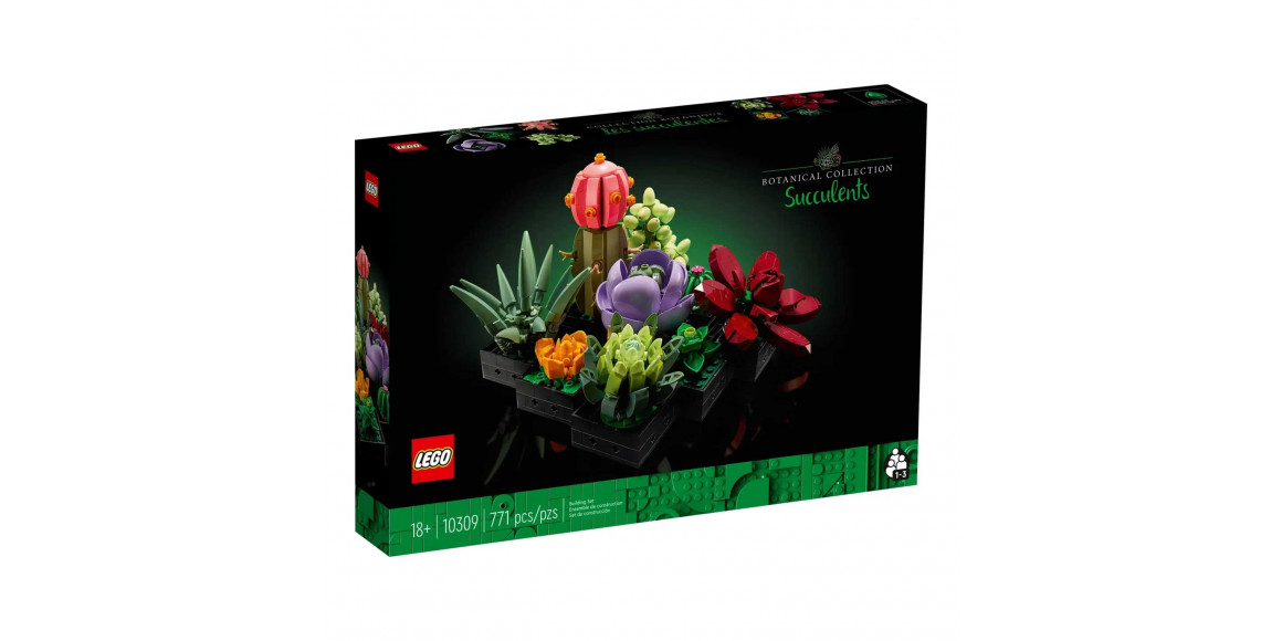 Կոնստրուկտոր LEGO 10309 BOTANICAL COLLECTION ՍՈՒԿՈՒԼԵՆՏՆԵՐ 