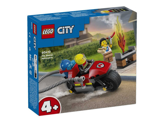 Конструктор LEGO 60410 CITY ՀՐՇԵՋ-ՓՐԿԱՐԱՐԱԿԱՆ ՄՈՏՈՑԻԿԼԵՏ 