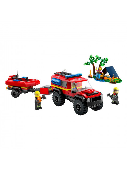 Կոնստրուկտոր LEGO 60412 CITY 4X4 ՀՐՇԵՋ ՄԵՔԵՆԱ՝ ՓՐԿԱՐԱՐԱԿԱՆ ՆԱՎՈՎ 