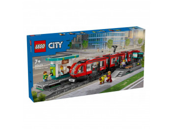 Blocks LEGO 60423 CITY ՔԱՂԱՔԱՅԻՆ ՏՐԱՄՎԱՅ ԵՎ ԿԱՅԱՐԱՆ 