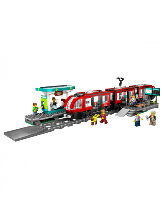 Blocks LEGO 60423 CITY ՔԱՂԱՔԱՅԻՆ ՏՐԱՄՎԱՅ ԵՎ ԿԱՅԱՐԱՆ 