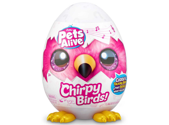 Girl toy ZURU 9537 PETS ALIVE. CHIRPY BIRDS. SERIES 1 