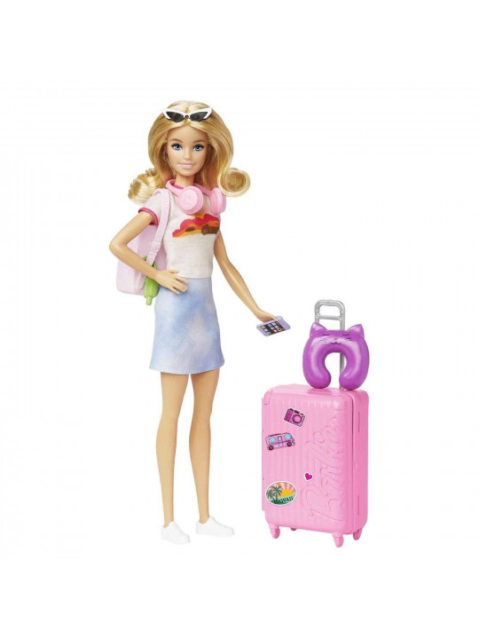 Кукла BARBIE HJY18 BRB TRAVEL DOLL REFRESHED 