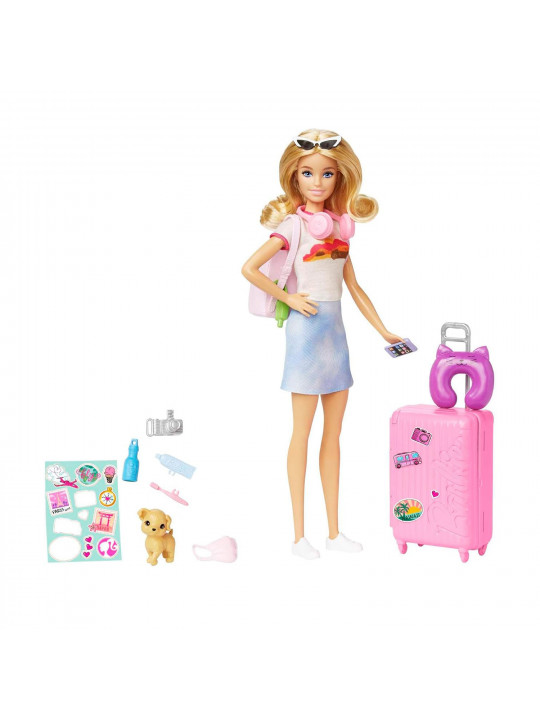 Кукла BARBIE HJY18 BRB TRAVEL DOLL REFRESHED 