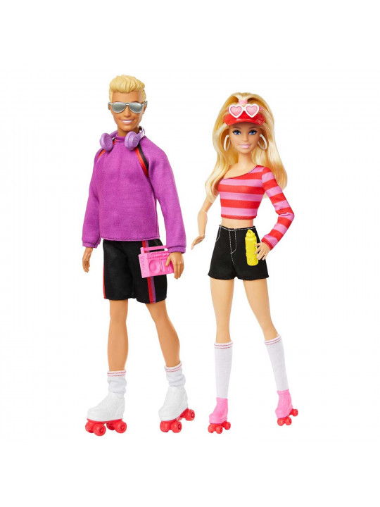 Տիկնիկ BARBIE HXK90 BRB KEN & BARB 2PK 65TH ANNV 