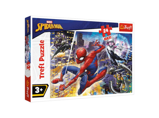 Puzzle and mosaic TREFL TR-24MX 14289 FEARLESS SPIDER MAN 