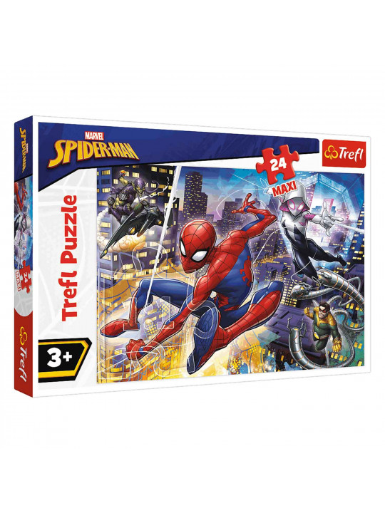 Пазл и мозайка TREFL TR-24MX 14289 FEARLESS SPIDER MAN 