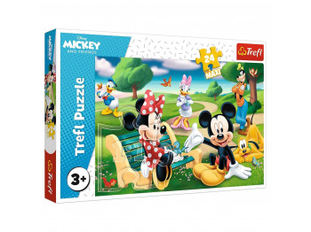 Puzzle and mosaic TREFL TR-24MX 14344 MICKEY MOUSE AMONG FRIENDS 