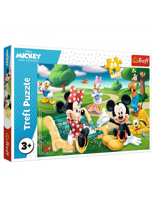 Пазл и мозайка TREFL TR-24MX 14344 MICKEY MOUSE AMONG FRIENDS 