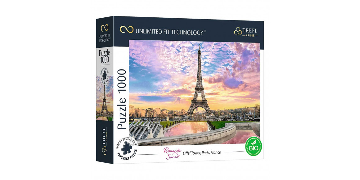 Пазл и мозайка TREFL TR1000-UFT 10693 EIFFEL TOWER, PARIS 