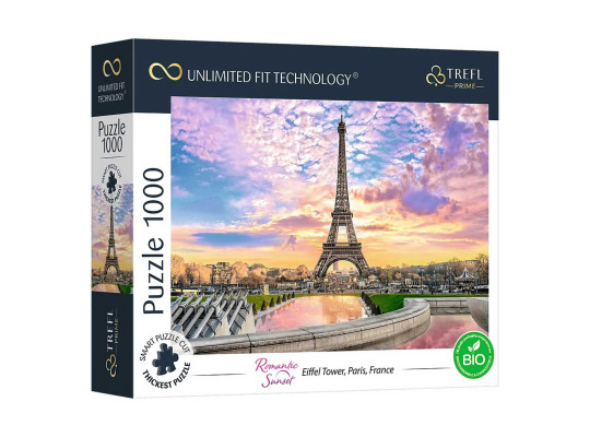 Puzzle and mosaic TREFL TR1000-UFT 10693 EIFFEL TOWER, PARIS 