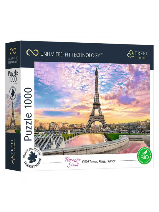 Пазл и мозайка TREFL TR1000-UFT 10693 EIFFEL TOWER, PARIS 