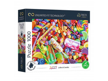 Puzzle and mosaic TREFL TR1000-UFT 10701 LOLLIES & CANDIES 