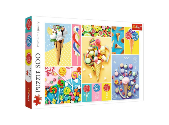 Puzzle and mosaic TREFL TR500-L&O 37335 FAVORITE SWEETS 