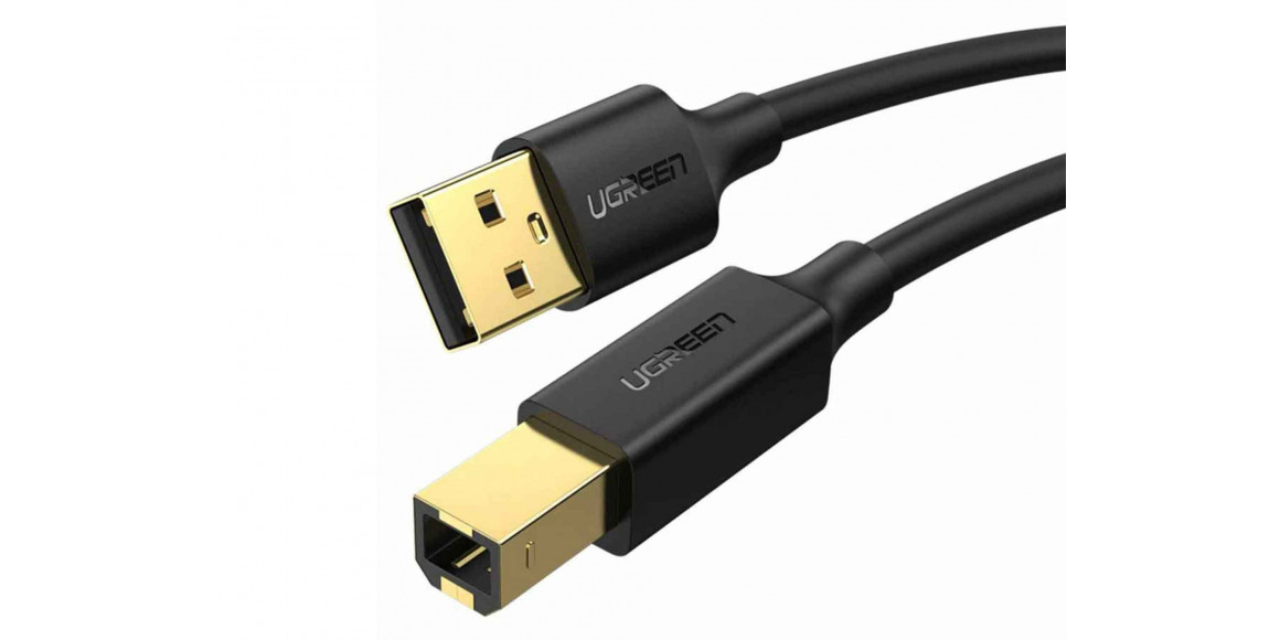 Մալուխ UGREEN USB-A 2.0 Printer Cable 3m (BK) (10351)