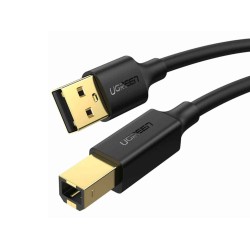Cable UGREEN USB-A 2.0 Printer Cable 3m (BK) (10351)