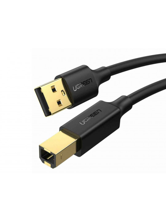 Մալուխ UGREEN USB-A 2.0 Printer Cable 3m (BK) (10351)