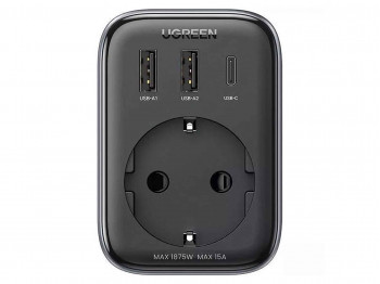 Power adapter UGREEN CD314 Nexode GaN Fast Charging 30W PD (BK) (15289)