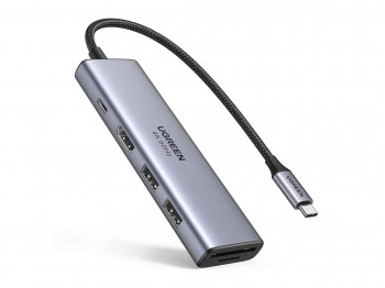 Usb-узел UGREEN 6-in-1 USB-C (4K@60Hz) (GR) (60384)