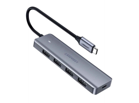 Usb-հանգույց UGREEN 4xUSB-A USB3.0 Type-C (BK) (70336)