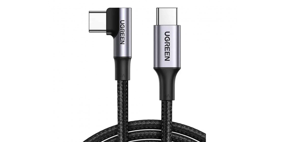 Кабель UGREEN US334 USB-C to USB-C 1m (GR) (70643)