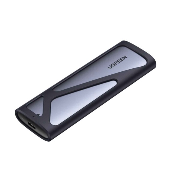 Чехол для жесткого диска UGREEN M.2 NVMe SATA Type-C 10Gbps (GR) (90264)