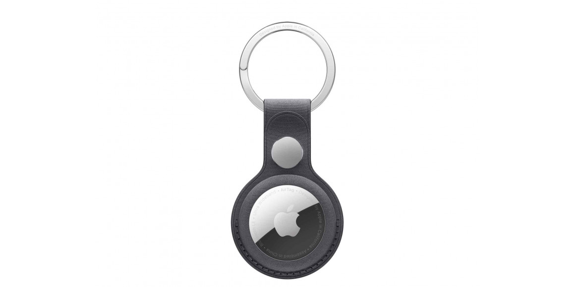 Cover for smart tag APPLE AirTag FineWoven Key Ring (Black) (MT2H3ZM/A)