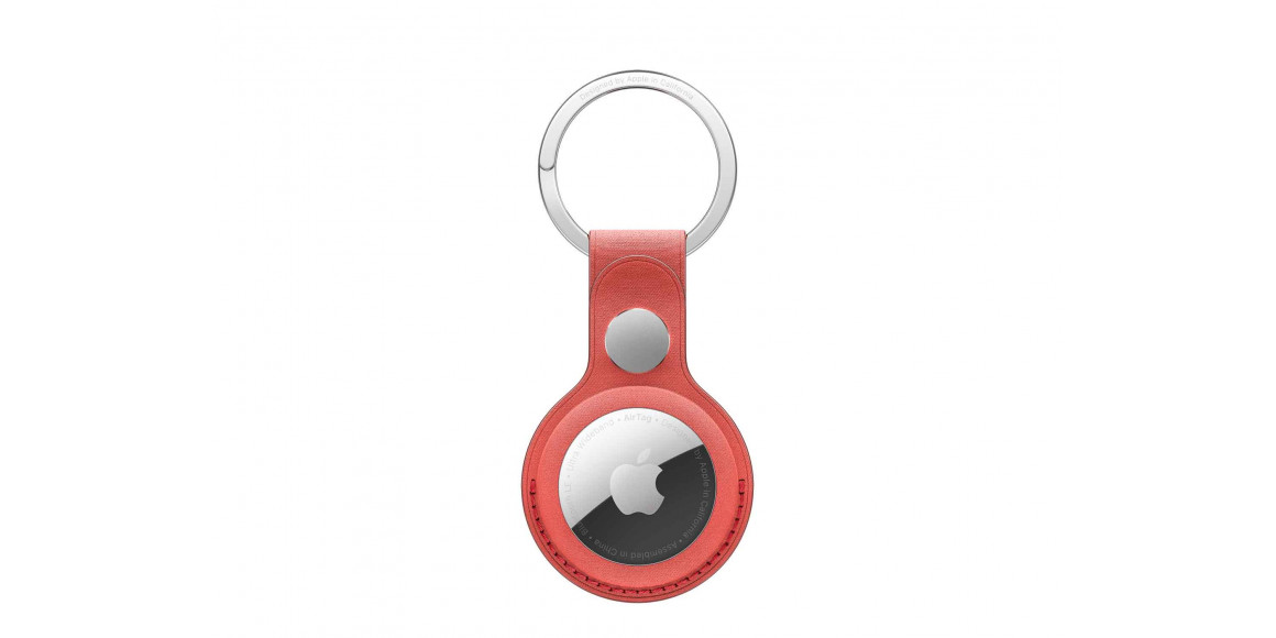 Cover for smart tag APPLE AirTag FineWoven Key Ring (Coral) (MT2M3ZM/A)