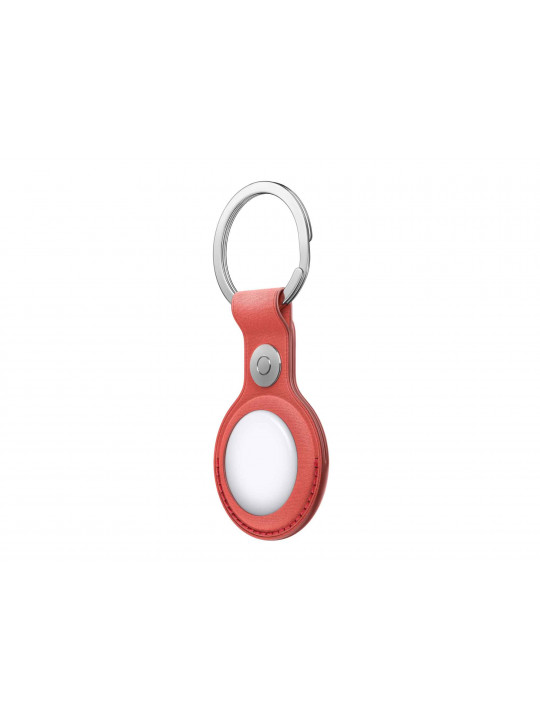 Սմսրթ տեղորոշիչի պատյան APPLE AirTag FineWoven Key Ring (Coral) (MT2M3ZM/A)