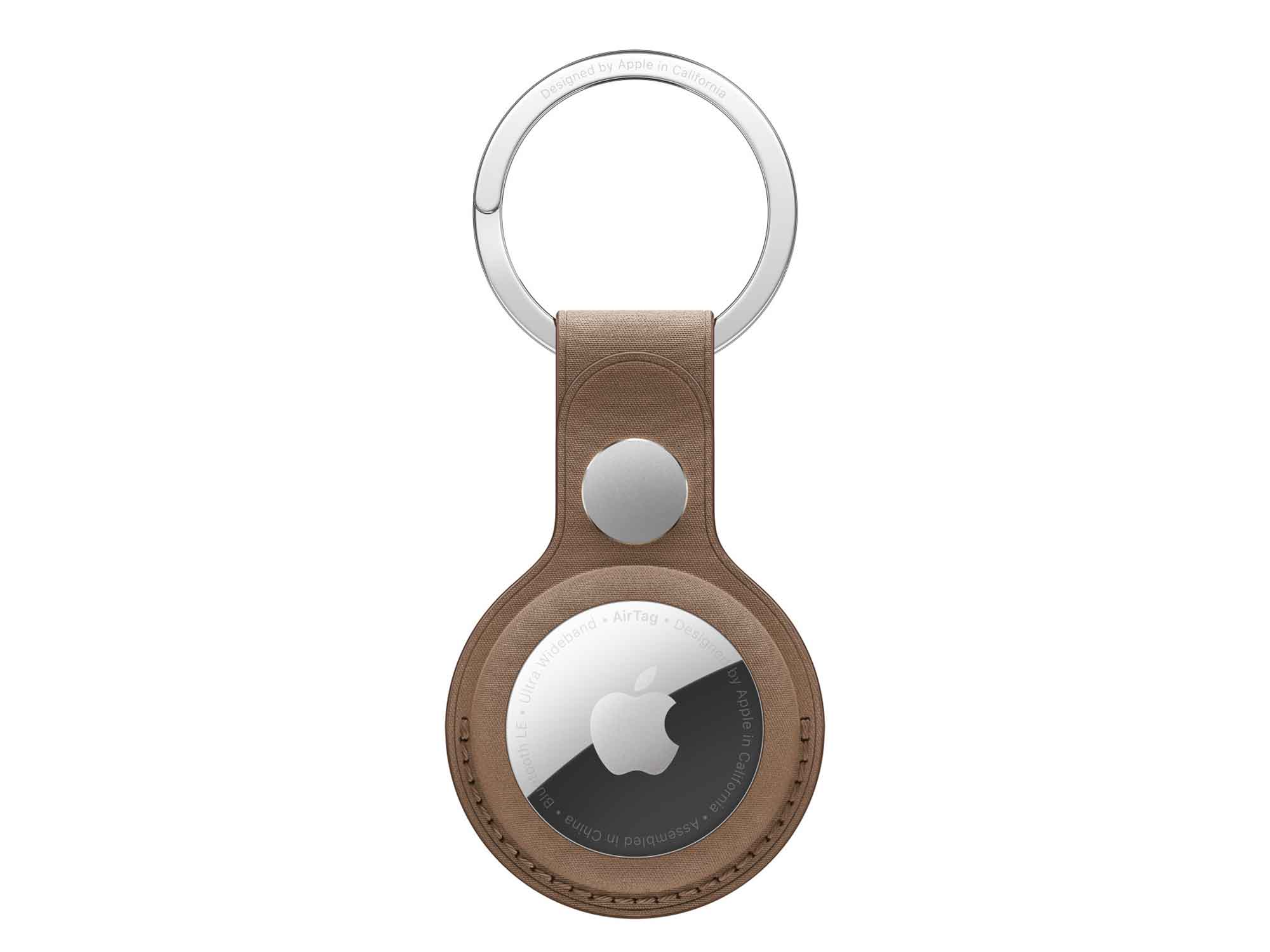 Cover for smart tag APPLE AirTag FineWoven Key Ring (Taupe) (MT2L3ZM/A)