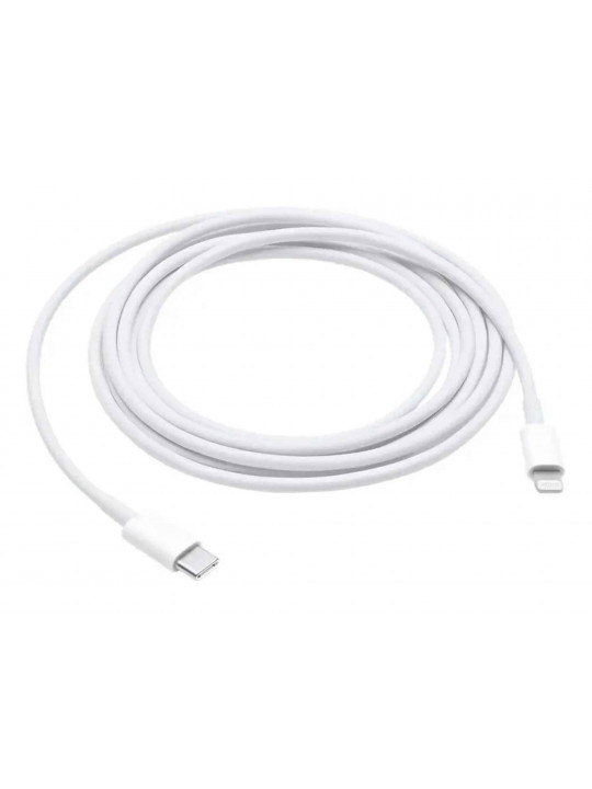 Cable APPLE USB-C to Lightning 2M (WH) (MQGH2ZM/A)