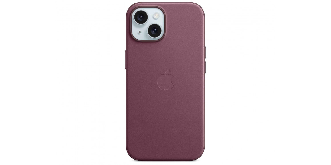 Հեռախոսի պատյան APPLE iPhone 15 FineWoven Case with MagSafe (Mulbery) (MT3E3ZM/A)