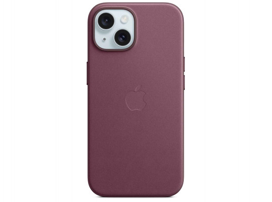 Հեռախոսի պատյան APPLE iPhone 15 FineWoven Case with MagSafe (Mulbery) (MT3E3ZM/A)