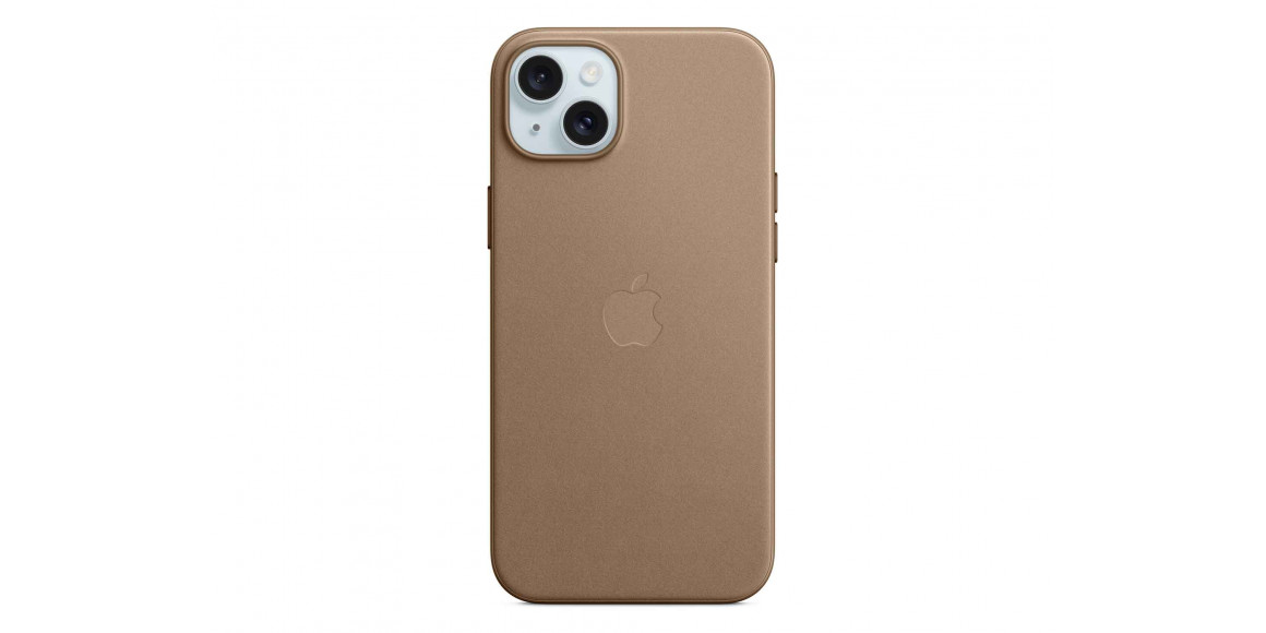 Հեռախոսի պատյան APPLE iPhone 15 Plus FineWoven Case with MagSafe (Taupe) (MT473ZM/A)