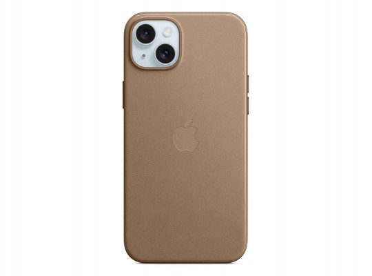 Հեռախոսի պատյան APPLE iPhone 15 Plus FineWoven Case with MagSafe (Taupe) (MT473ZM/A)