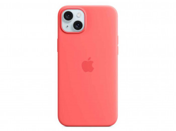 Հեռախոսի պատյան APPLE iPhone 15 Plus Silicone Case with MagSafe (Guava) (MT163ZM/A)