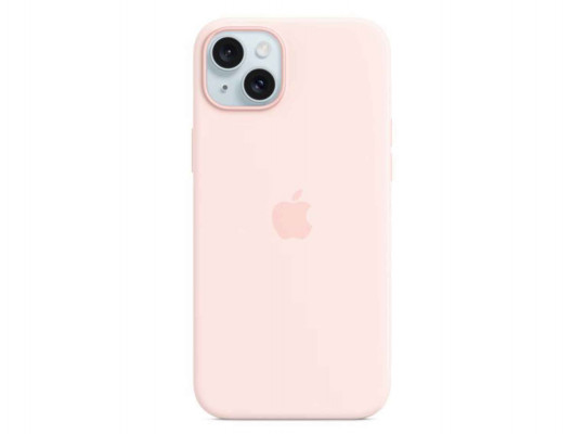 Հեռախոսի պատյան APPLE iPhone 15 Plus Silicone Case with MagSafe (Light Pink) (MT143ZM/A)