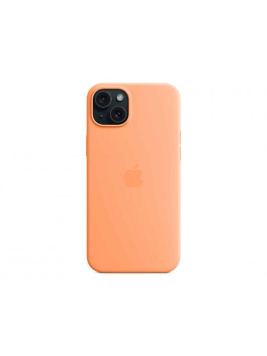 Հեռախոսի պատյան APPLE iPhone 15 Plus Silicone Case with MagSafe (Orange Sorbet) (MT173ZM/A)