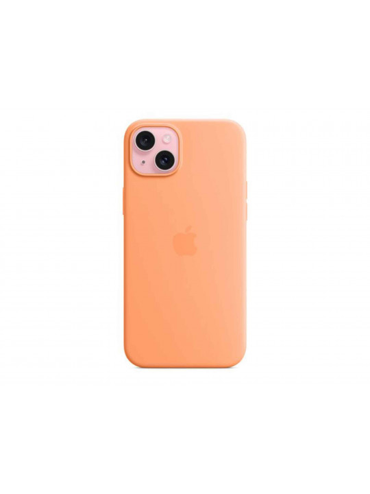 Հեռախոսի պատյան APPLE iPhone 15 Plus Silicone Case with MagSafe (Orange Sorbet) (MT173ZM/A)