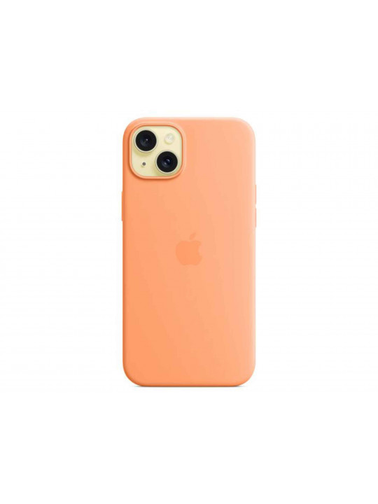 Հեռախոսի պատյան APPLE iPhone 15 Plus Silicone Case with MagSafe (Orange Sorbet) (MT173ZM/A)