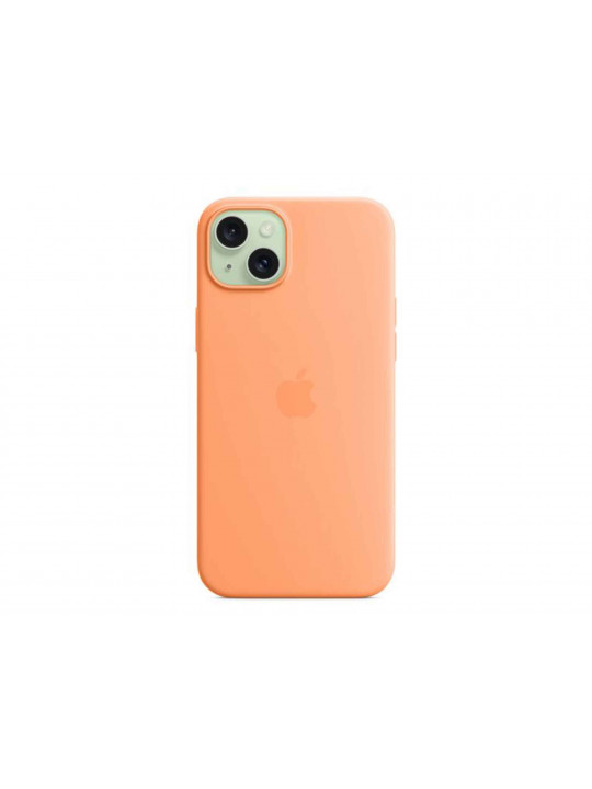 Чехлы для смартфонов APPLE iPhone 15 Plus Silicone Case with MagSafe (Orange Sorbet) (MT173ZM/A)