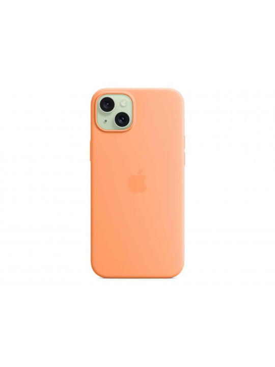 Հեռախոսի պատյան APPLE iPhone 15 Plus Silicone Case with MagSafe (Orange Sorbet) (MT173ZM/A)