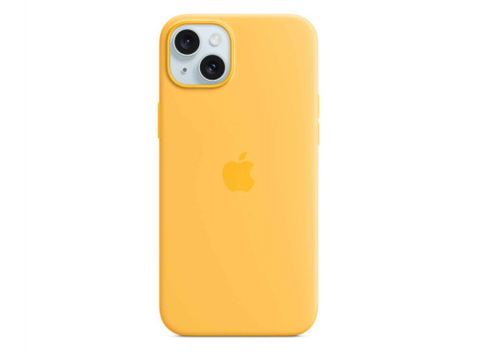 Հեռախոսի պատյան APPLE iPhone 15 Plus Silicone Case with MagSafe (Sunshine) (MWNF3ZM/A)