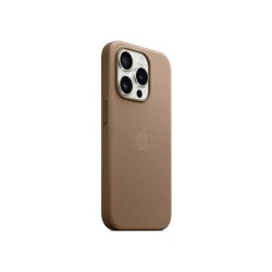 Cover for smartphone APPLE iPhone 15 Pro FineWoven Case with MagSafe (Taupe) (MT4J3ZM/A)
