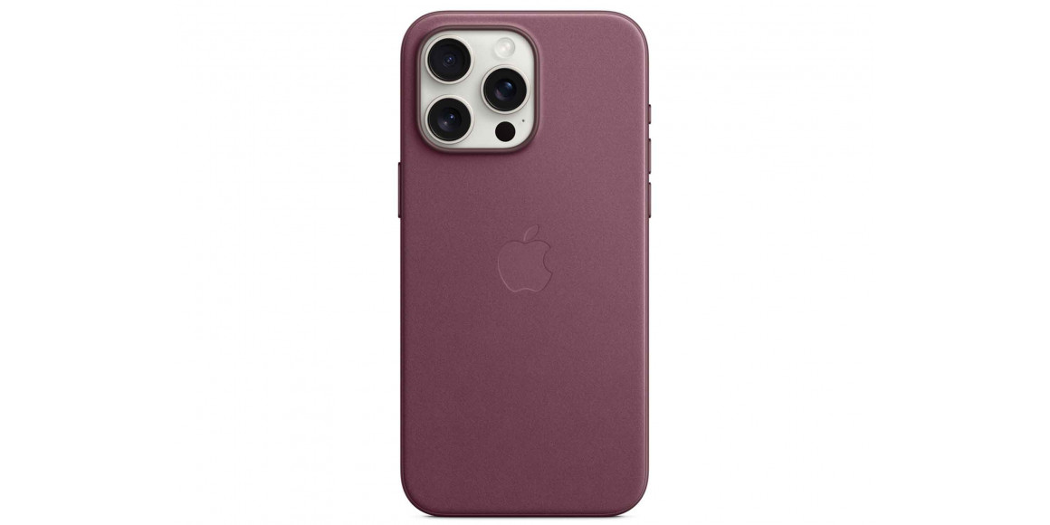 Հեռախոսի պատյան APPLE iPhone 15 Pro Max FineWoven Case with MagSafe (Mulberry) (MT4X3ZM/A)