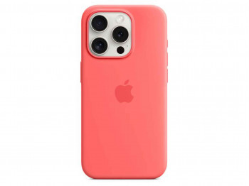 Հեռախոսի պատյան APPLE iPhone 15 Pro Silicone Case With MagSafe (Guava) (MT1G3ZM/A)