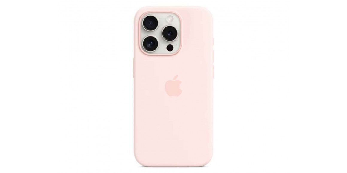 Чехлы для смартфонов APPLE iPhone 15 Pro Silicone Case With MagSafe (Light Pink) (MT1F3ZM/A)