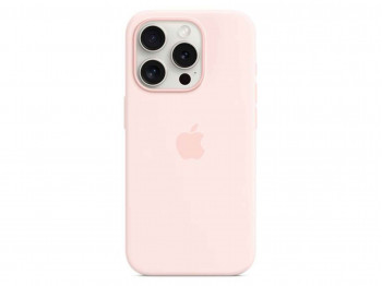 Հեռախոսի պատյան APPLE iPhone 15 Pro Silicone Case With MagSafe (Light Pink) (MT1F3ZM/A)